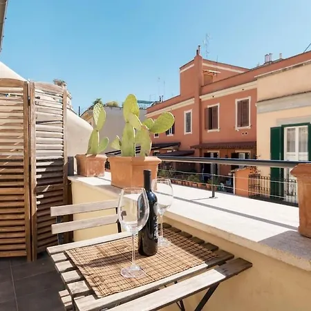 Charming Penthouse With Terrace Colosseum *