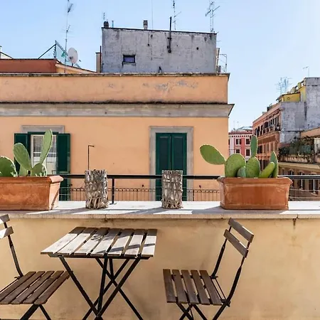 Charming Penthouse With Terrace Colosseum *